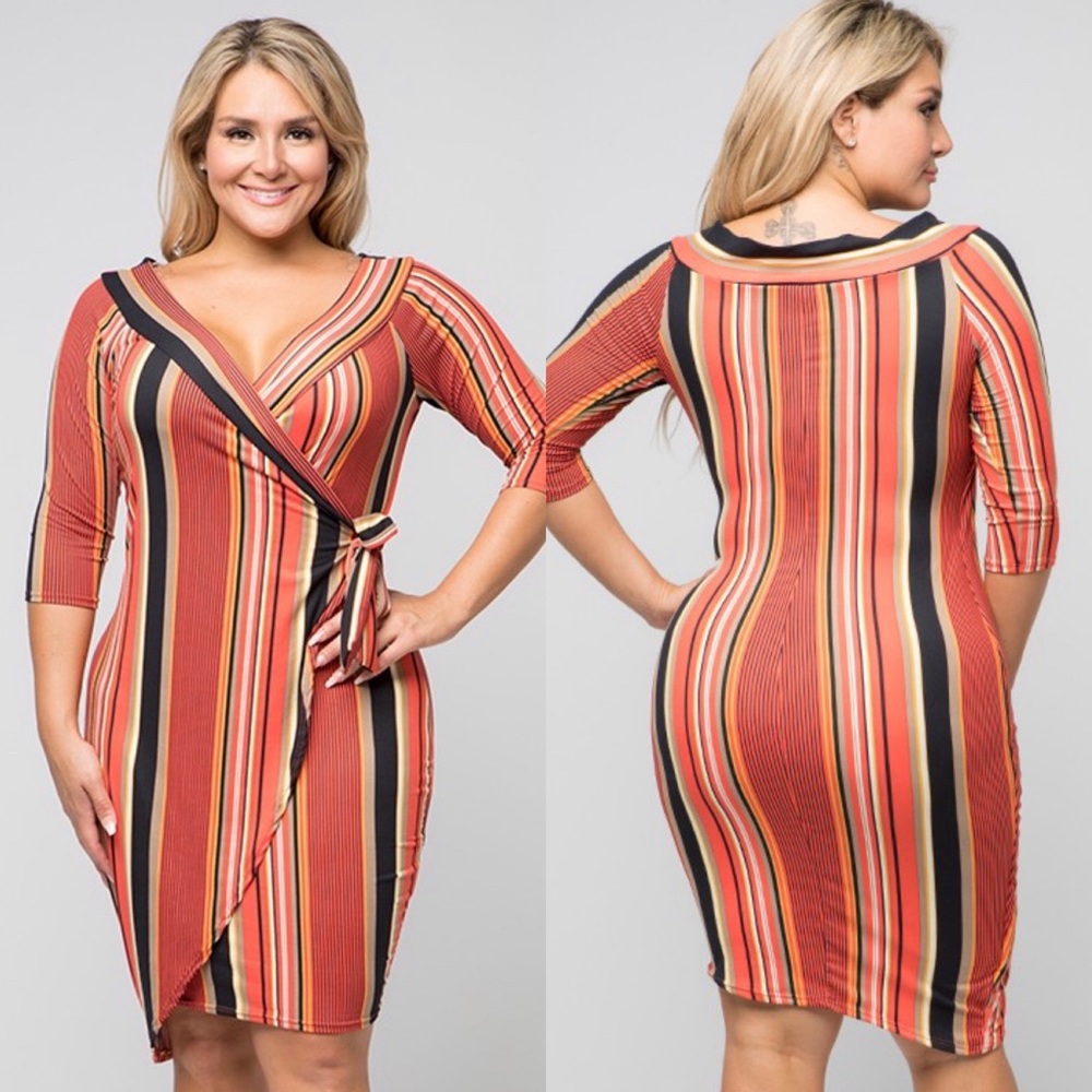 Wrap Plus Dress